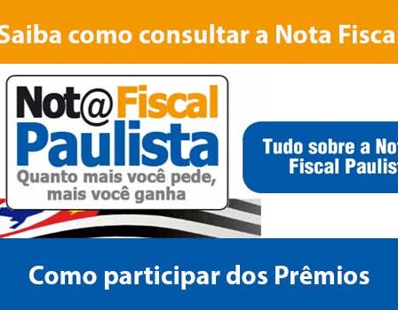 Saiba como consultar a Nota Fiscal Paulista